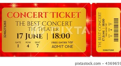 Concert Ticket prices In 2021