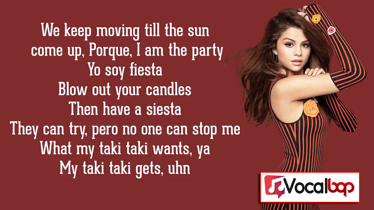 DJ Snake Lyrics | "Taki Taki" (feat. Selena Gomez, Ozuna & Cardi B)