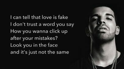 Best Drake Lyrics About Love