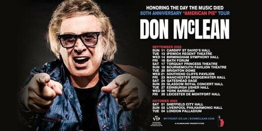 Don McLean Tours 2022