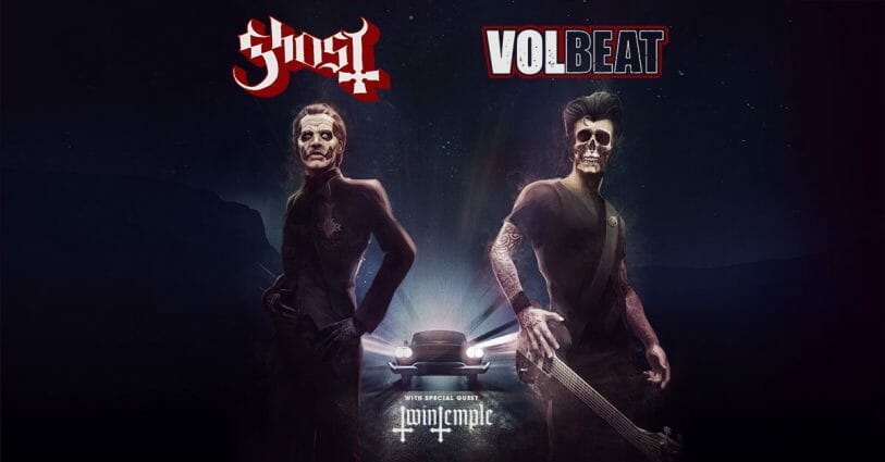 volbeat tour 2022 poster