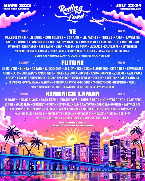 Live Stream, Lineup, Schedule, and Tickets Available for Rolling Loud