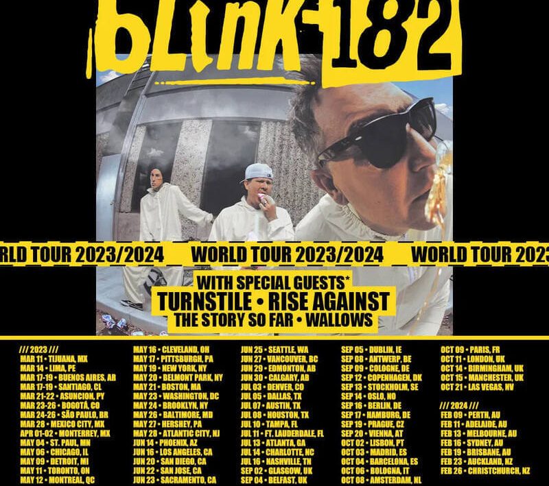 Blink 182 Tour