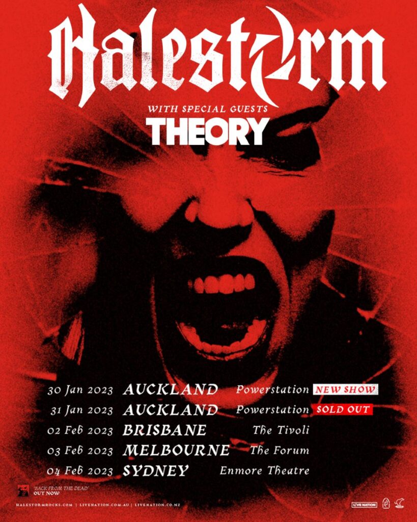 halestorm tour dates 2023