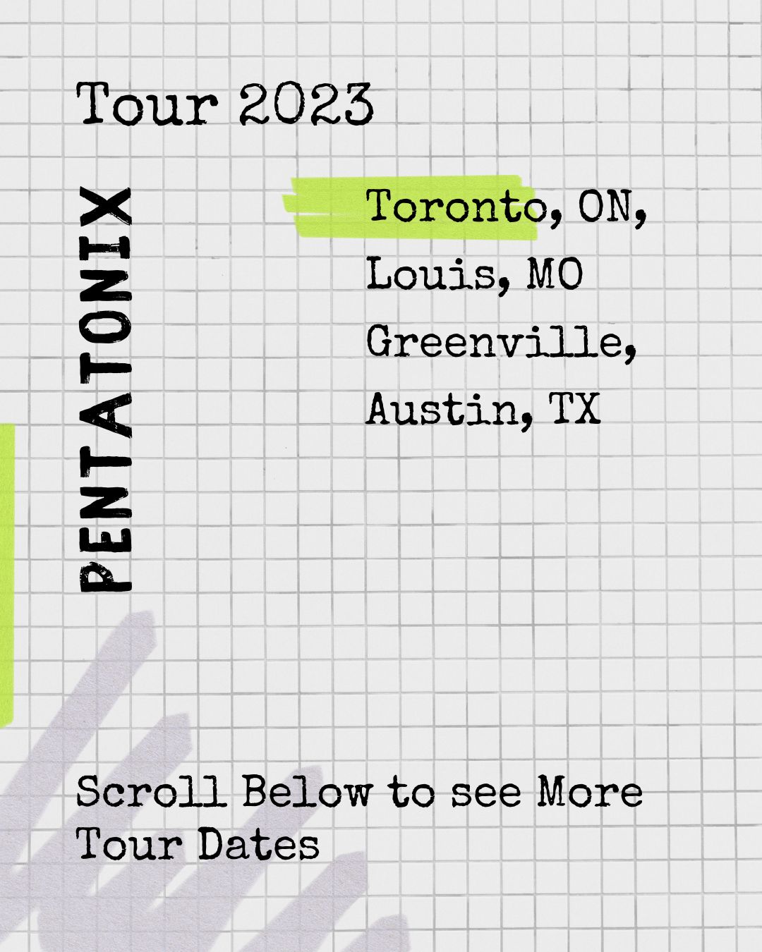pentatonix tour setlist 2023