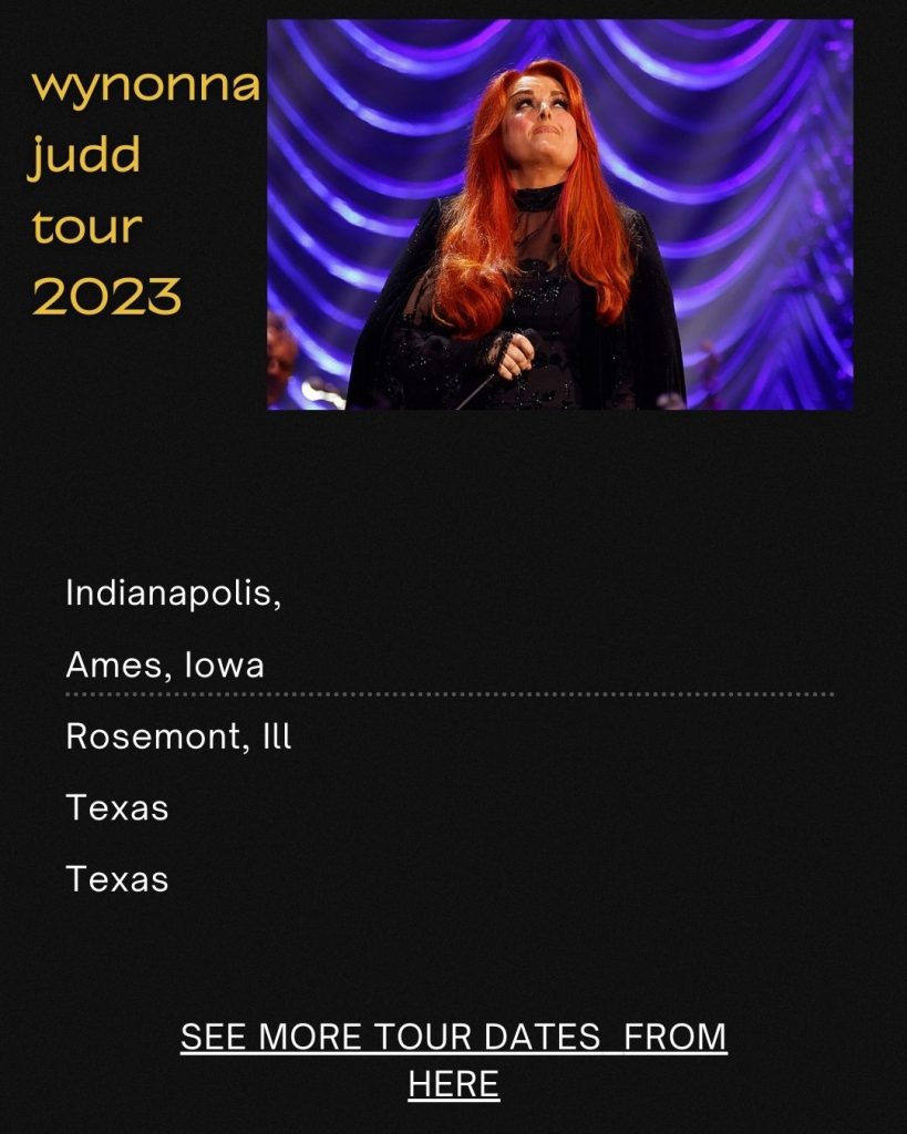 wynonna judd tour 2023 dates